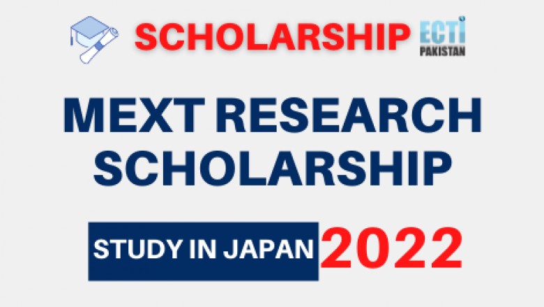 MEXT Research Scholarship For Pakistani Students 2022