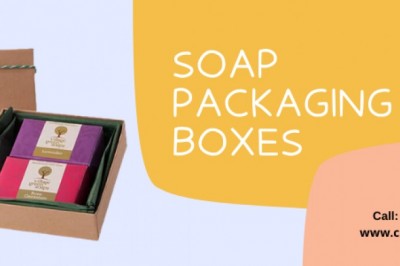 Soap packaging boxes with Printed logo & Design in USA