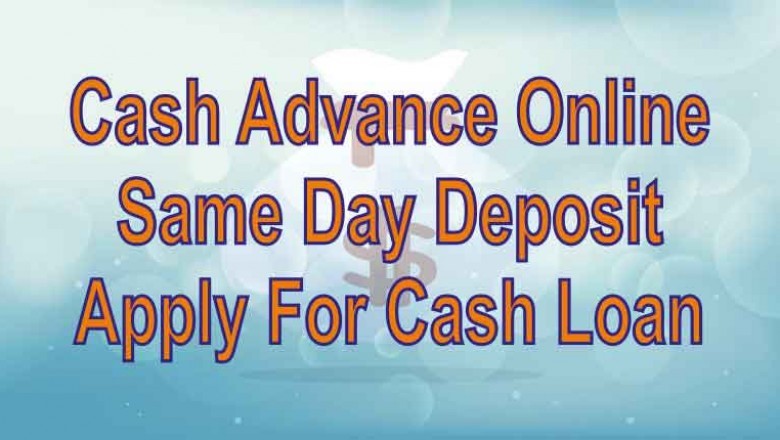 Cash Advance Online Same Day Deposit |GetFastCashUS