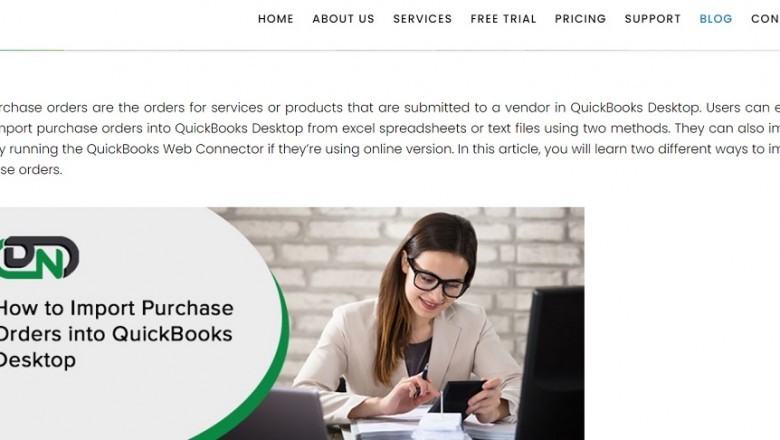 How to Import Purchase Order into QuickBooks Desktop