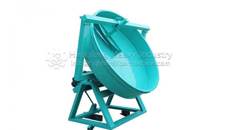 Structure and adjustment of disc organic fertilizer granulator machine