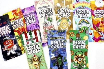 Colorful Carts THC Cartridges