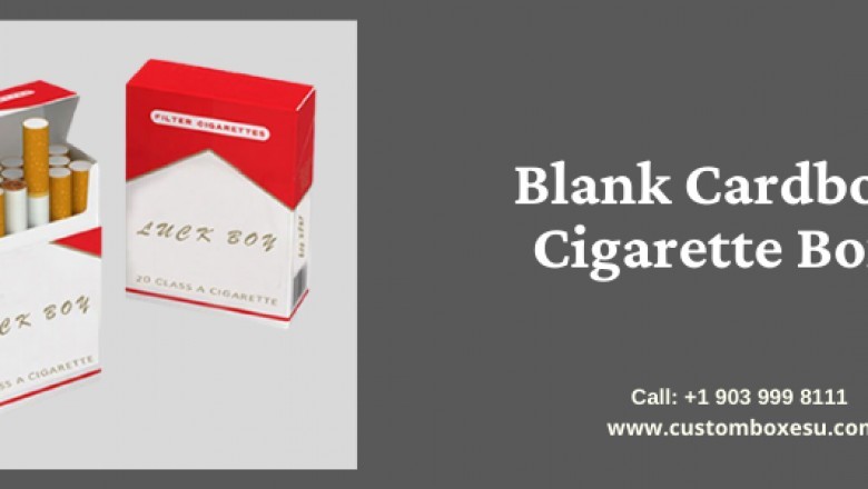 Logo printed cheap Blank Cardboard Cigarette Boxes in USA
