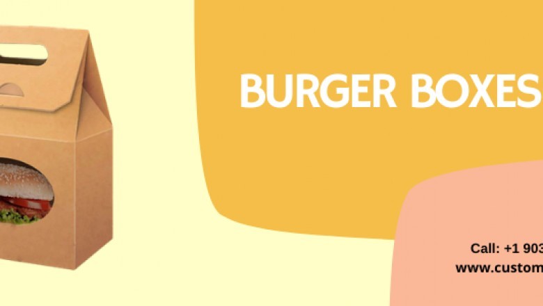 You Can Get custom burger boxes at suitable price in USA
