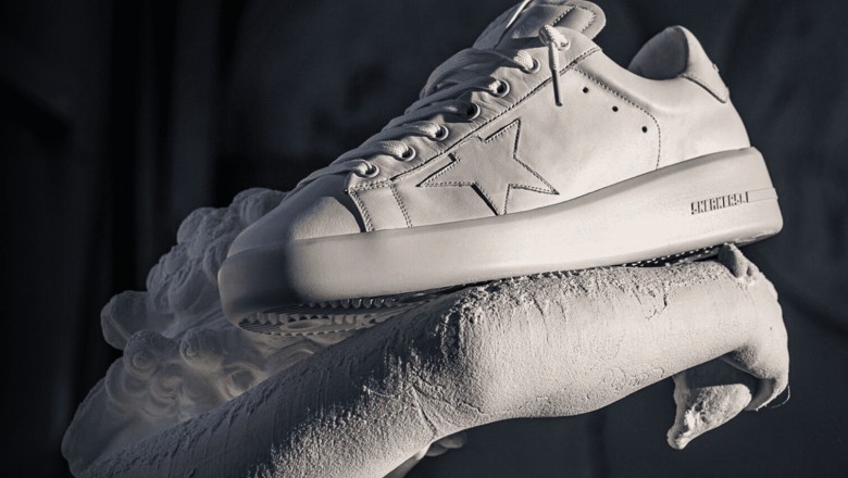 Golden Goose printed logo