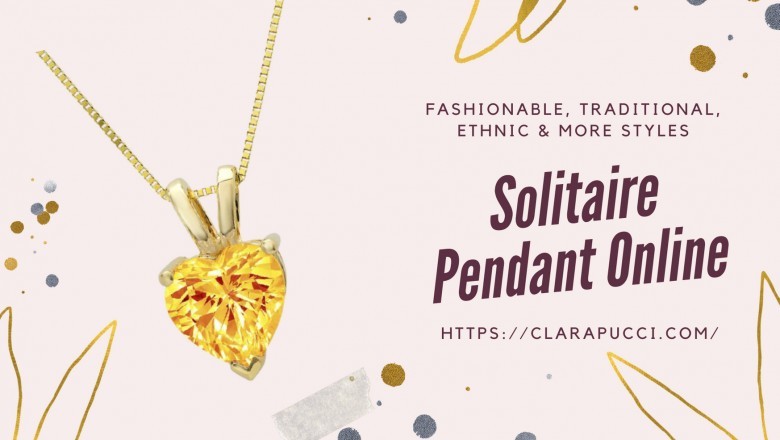 Sapphire Stone Pendant: Clara Pucci