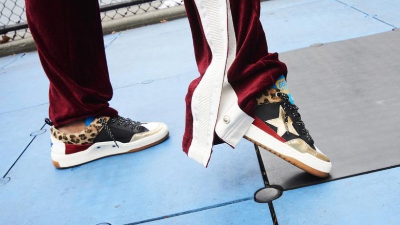 Golden Goose and red