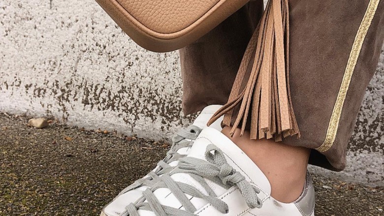Golden Goose Shoes in silver