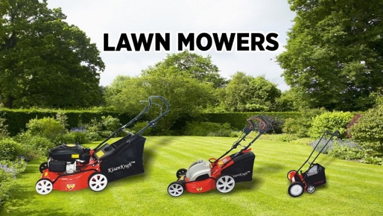 KisanKraft electric lawn mower in India