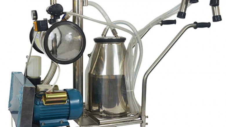 Milking machine supplier in Bangalore, India.