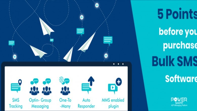 5 Points Before You Purchase Bulk SMS Software