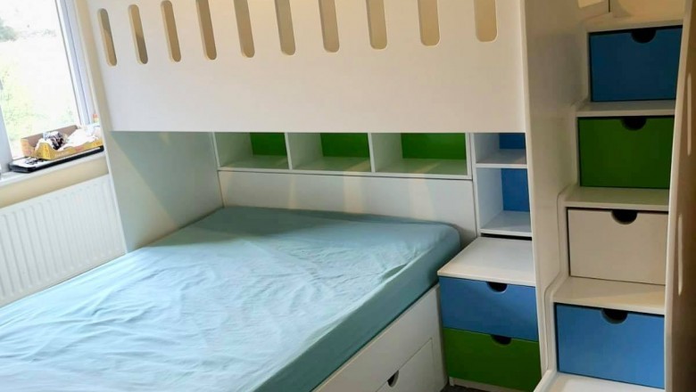 Princess Bunk Bed With Slide