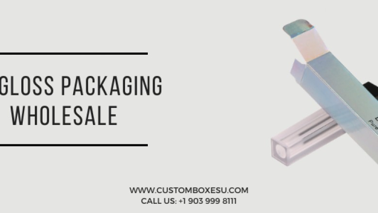 Lip gloss packaging wholesale