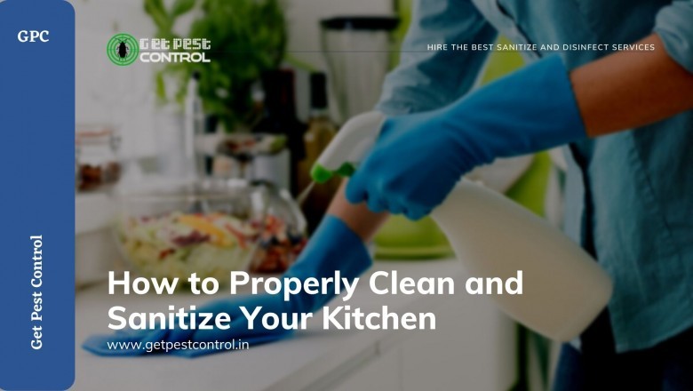 How to Properly Clean and Sanitize Your Kitchen