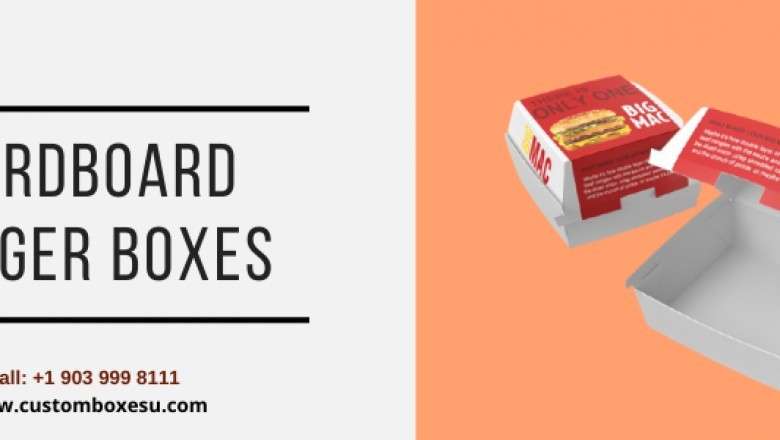 Get cardboard burger boxes with quality printing in Texas