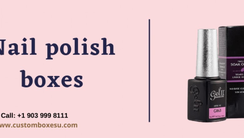 Premium quality Nail polish boxes for you in USA