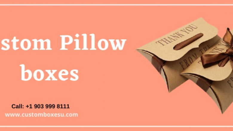 Custom Pillow Boxes with best quality material