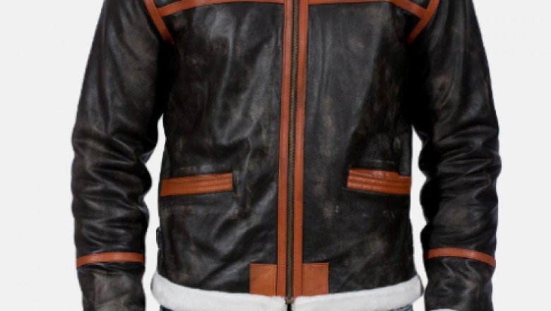 Alpine Brown Fur Leather Jacket