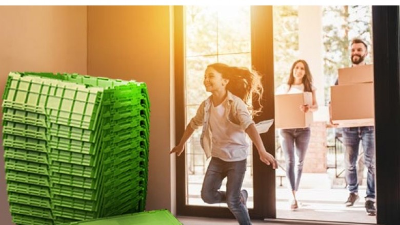 Get affordable Plastic Moving Boxes Hire Sydney from us
