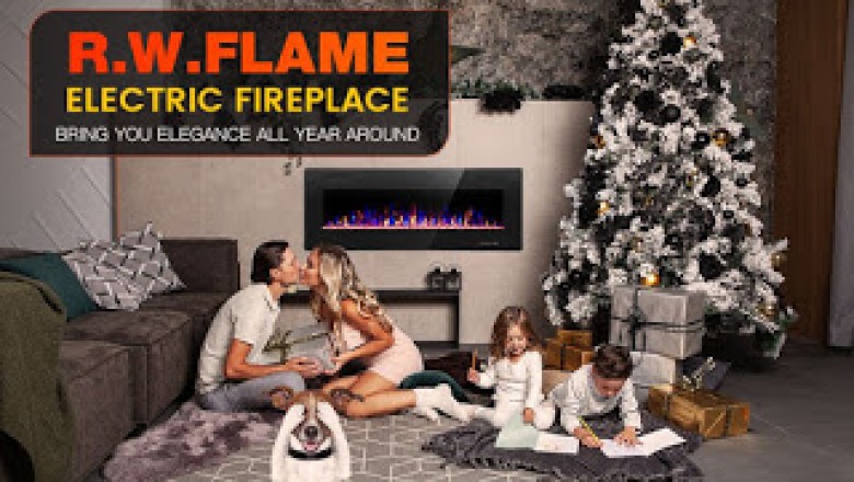 Electric Fireplace | Wine & Beverage Refrigerator