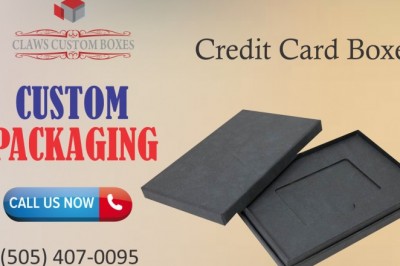 Custom credit card boxes get with amazing packaging