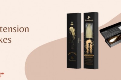 Custom Hair extension packaging with cheap prices available in the USA