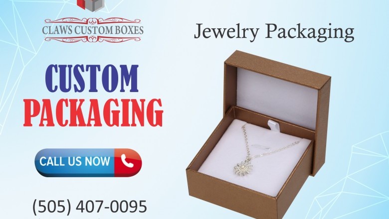 Jewelry boxes are available at complete packaging solution