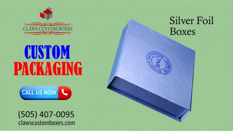Silver Foil Boxes get with amazing designs