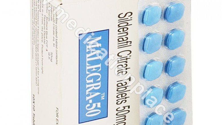 Malegra 50 Mg | SIldenafil | 20% OFF | Medicationplace