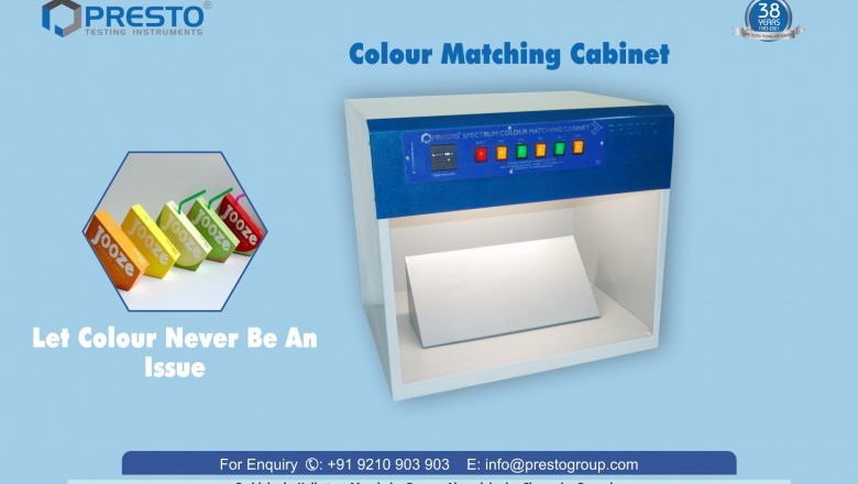 Color Matching Cabinet Manufacturer in India