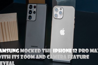 Samsung Mocked the iPhone 12 Pro Max With Its Zoom and Camera Feature Reveal