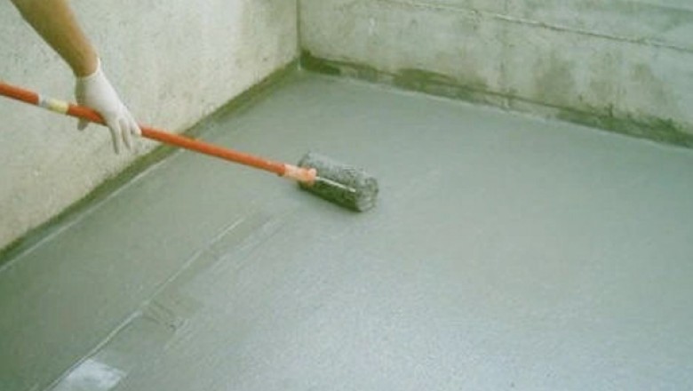 What is the best way to do a waterproofing of an old concrete roof?