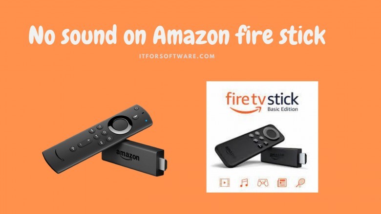 No sound on firestick