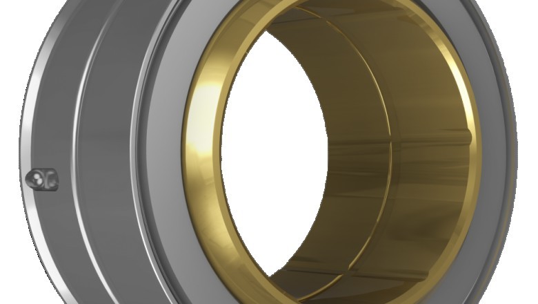 A trunnion spherical bearing is a unique form of bearing that is utilised when the shaft is loaded axially while rotating