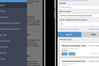Filling the gap between doctors and organizations with a mobile app using React