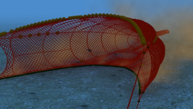 Trawl ropes and nets are employed in the trawling method of commercial fishing