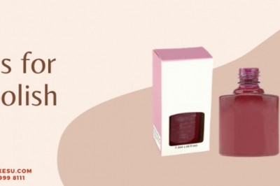 Boxes for nail polish