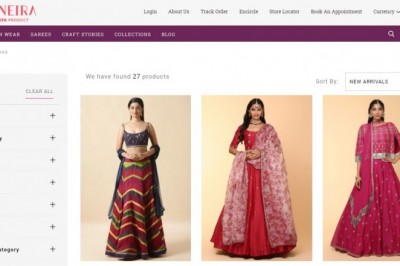 Buy Sarees Online from our Latest Saree Collection for Women | Taneira