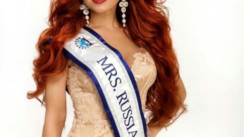 Maria Bunina Miss Mrs Russia Earth 2019