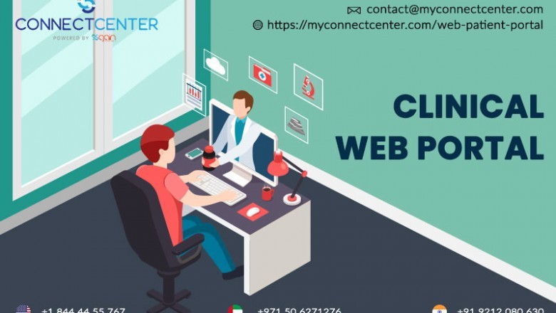 Secured Clinical Web Portal in USA | CONNECTCENTER