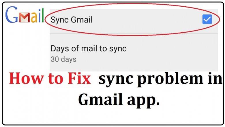 Gmail Sync Error