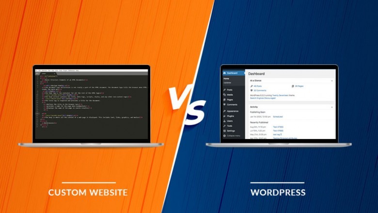 How to select between custom web development and WordPress?
