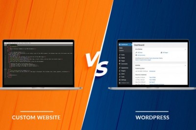 How to select between custom web development and WordPress?