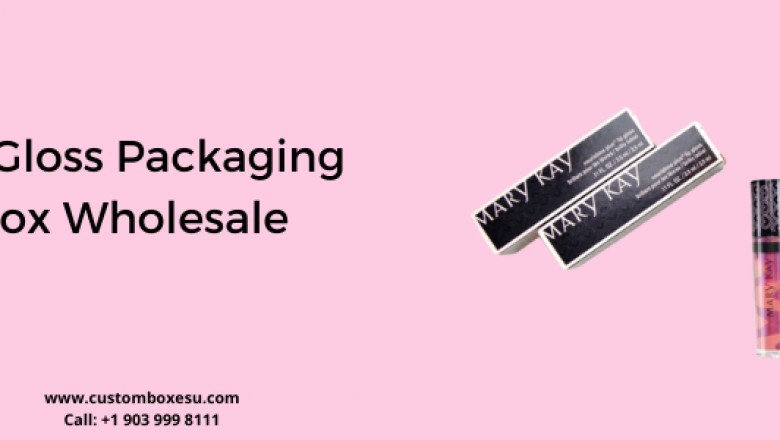 Lip Gloss Packaging Box Wholesale