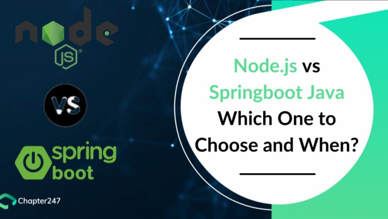A brief comparison between Nodejs vs springboot java in 2021