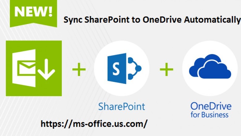 How to Sync SharePoint to OneDrive Automatically? - www.office.com/setup