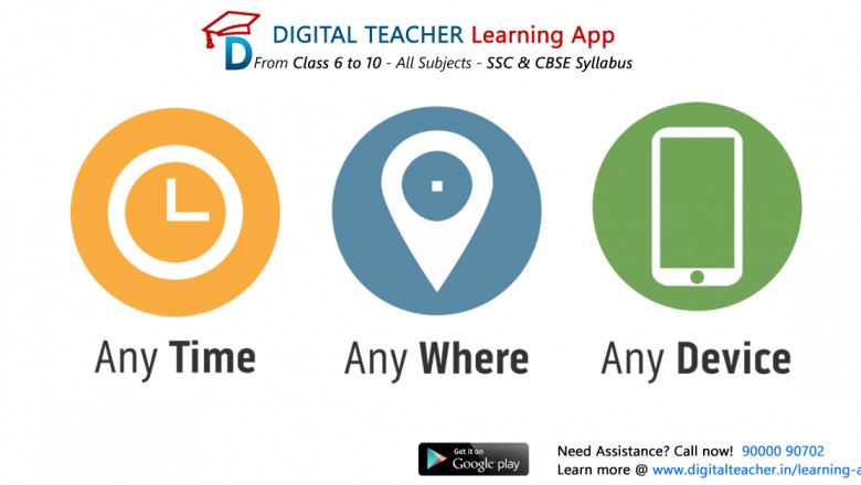 Smart phone applications make the contribution in learning-Digital Teacher