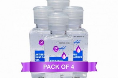 100 ml ZH Antiseptic Hand Sanitizer Gel – (Pack of 4)