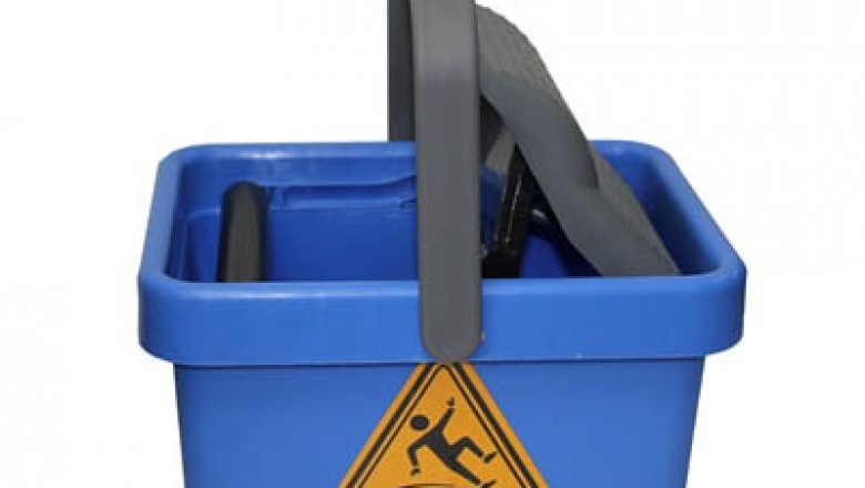 Cleanlink Mop Bucket Plastic Wringer| Sanitiser Solutions Australia