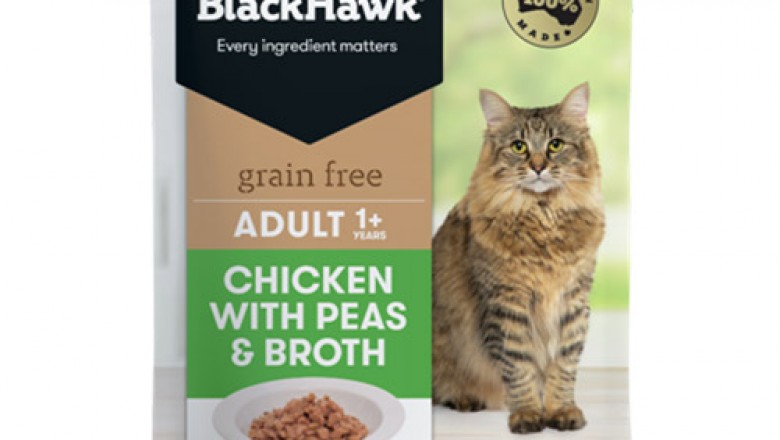 Buy BlackHawk Cat Chicken With Peas & Broth | Dry & Wet Food Online | DiscountPetCare